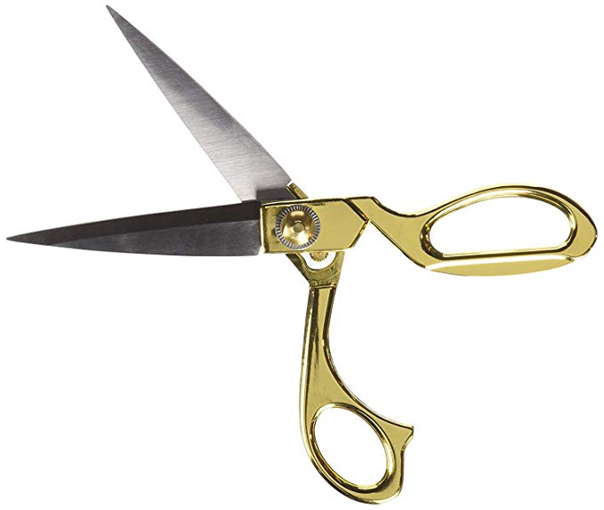 Sullivans. Tailor Scissors, 8-Inch, Gold (Limited Edition)