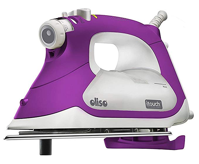 Oliso TG1100 10001044 Smart Iron with iTouch Technology, 1800 Watts, Purple
