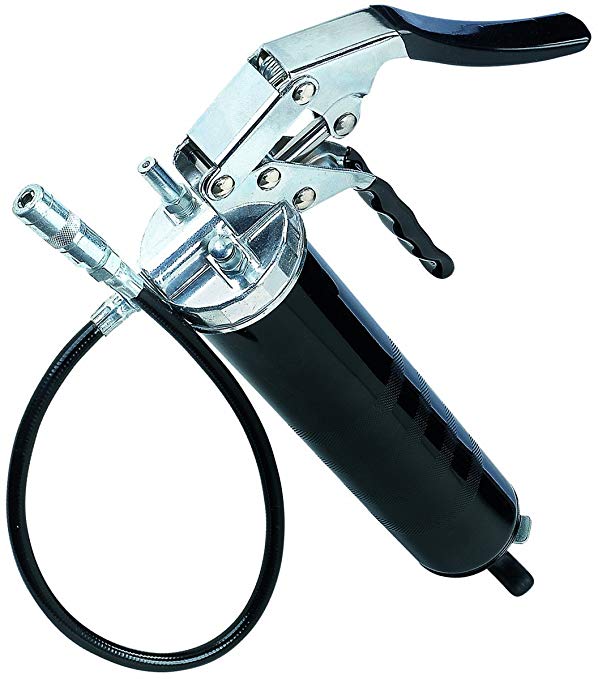 Lumax. LX-1152 Black Heavy Duty Deluxe Pistol Grease Gun with 18