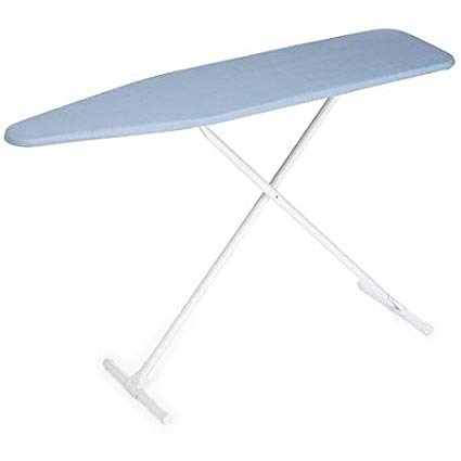 Tall Leg Folds Compact Position Ironing Board with Cover and Pad