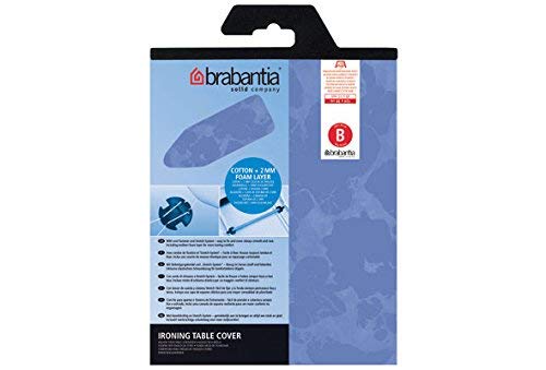 Brabantia Replacement Covers - Cotton cover - 124 x 38 cm - with 2 mm foam - Assorted Pattern