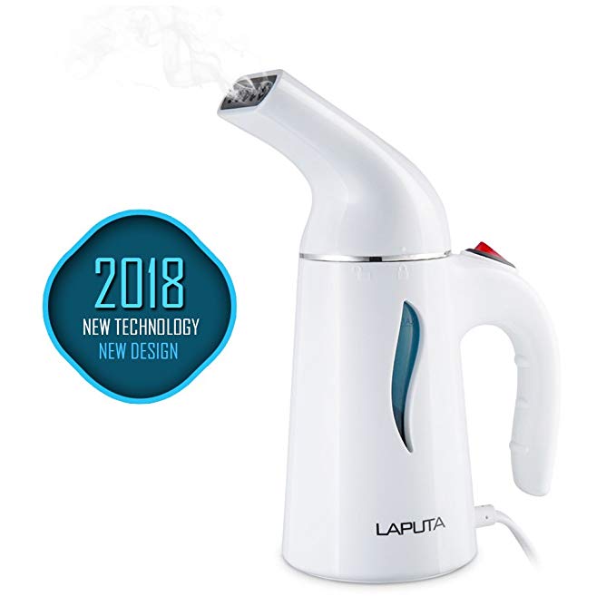 LAPUTA Steamer For Clothes by, Clothes Steamer, Perfect For Travel/Home. Amazing Handheld Garment Steamer, Powerful, 60 Seconds Heat-Up, Fabric Steamer with Automatic Shut-Off Safety Protection