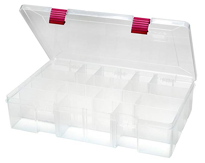 Creative. Options 2-3730-82 Pro-Latch Deep Utility Organizer with 4 to 15 Adjustable Compartments, Large (Limited Edition)