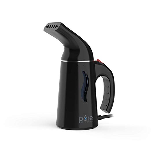 PureSteam Portable Fabric Steamer - Fast-Heating, Handheld Design Perfect for Home and Travel