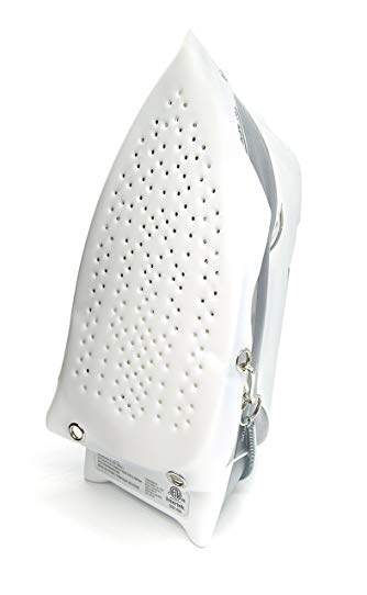 TIVIT Iron Sole Shield - Protect delicate garments from direct iron heat with the soleplate cover leaving no Shine Marks - Universal size iron sole quick install, Color/milky-white