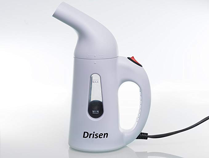 Drisen Products 850 Watt Portable Mini Handheld Travel Clothing Steamer