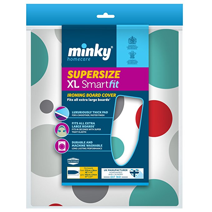 Minky SmartFit Super Size Ironing Board Cover
