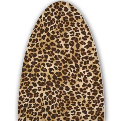 Premium Ironing Board Cover fits HouseholdEssentials Standard (54x14) Models Leopard Print