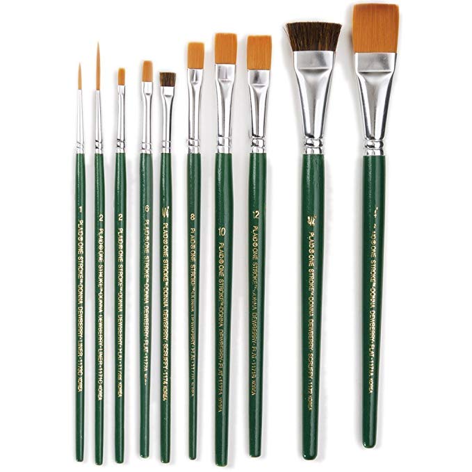 One Stroke. Brush Set, 1059 (10-Pack) (Limited Edition)